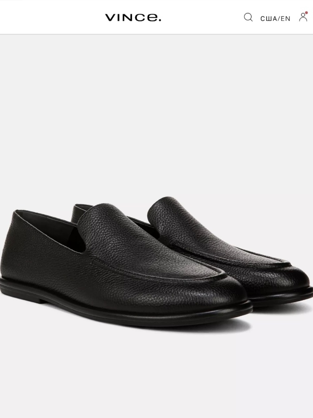 Vince Hann Leather Loafer